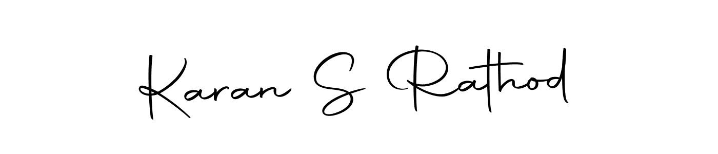 Use a signature maker to create a handwritten signature online. With this signature software, you can design (Autography-DOLnW) your own signature for name Karan S Rathod. Karan S Rathod signature style 10 images and pictures png