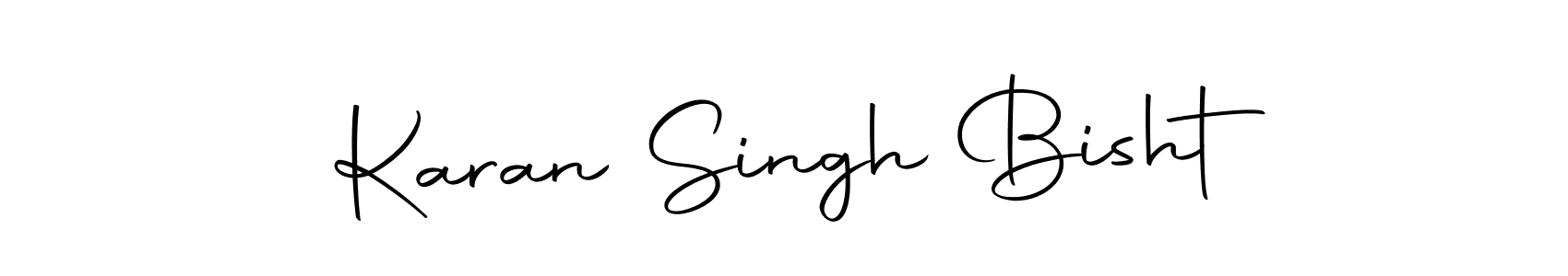 Design your own signature with our free online signature maker. With this signature software, you can create a handwritten (Autography-DOLnW) signature for name Karan Singh Bisht. Karan Singh Bisht signature style 10 images and pictures png