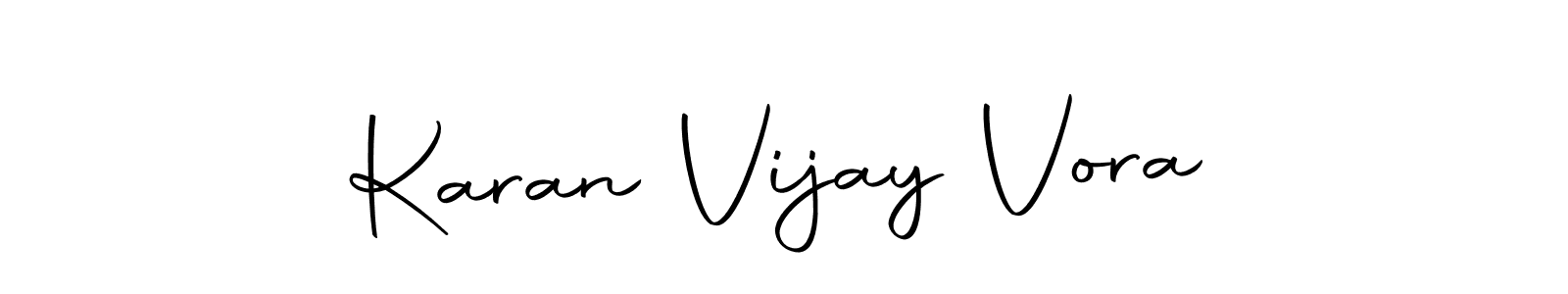 Make a beautiful signature design for name Karan Vijay Vora. Use this online signature maker to create a handwritten signature for free. Karan Vijay Vora signature style 10 images and pictures png