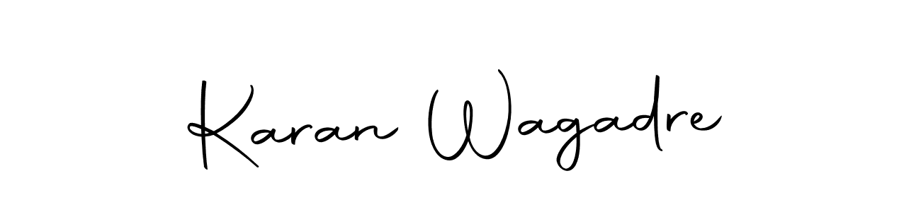 Here are the top 10 professional signature styles for the name Karan Wagadre. These are the best autograph styles you can use for your name. Karan Wagadre signature style 10 images and pictures png