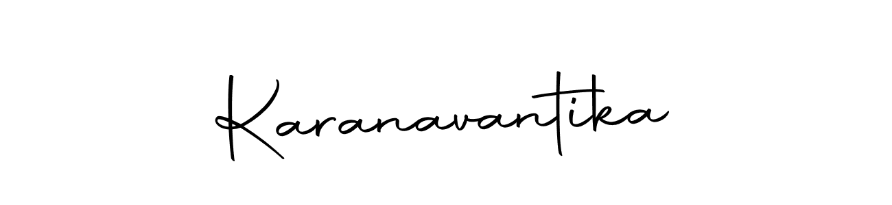 You can use this online signature creator to create a handwritten signature for the name Karanavantika. This is the best online autograph maker. Karanavantika signature style 10 images and pictures png