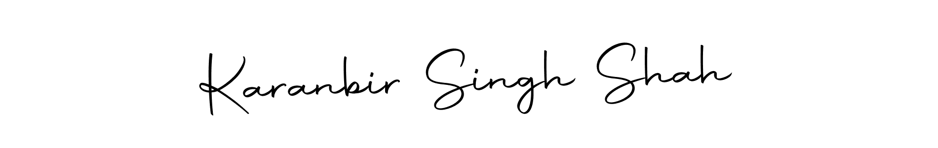Make a beautiful signature design for name Karanbir Singh Shah. With this signature (Autography-DOLnW) style, you can create a handwritten signature for free. Karanbir Singh Shah signature style 10 images and pictures png