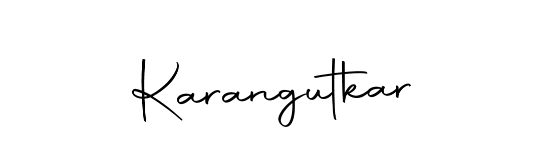 How to make Karangutkar name signature. Use Autography-DOLnW style for creating short signs online. This is the latest handwritten sign. Karangutkar signature style 10 images and pictures png