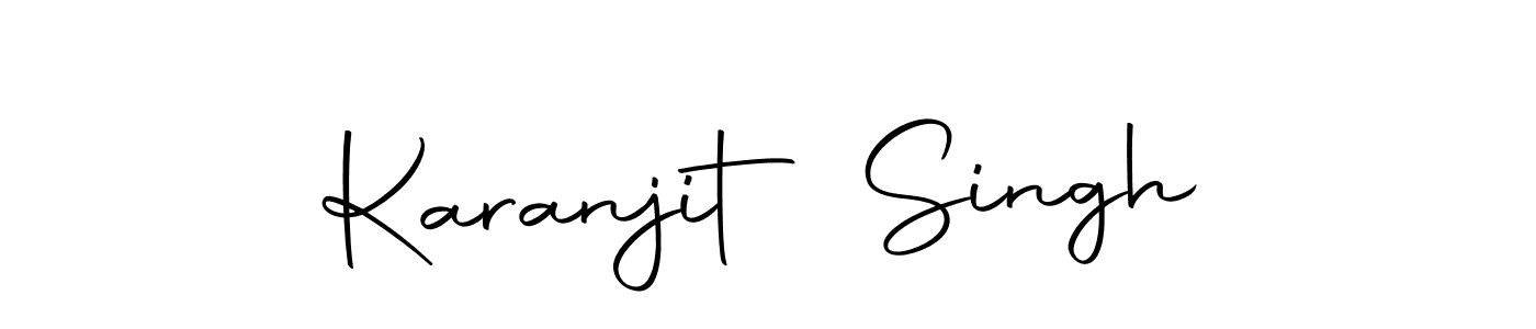 Design your own signature with our free online signature maker. With this signature software, you can create a handwritten (Autography-DOLnW) signature for name Karanjit Singh. Karanjit Singh signature style 10 images and pictures png