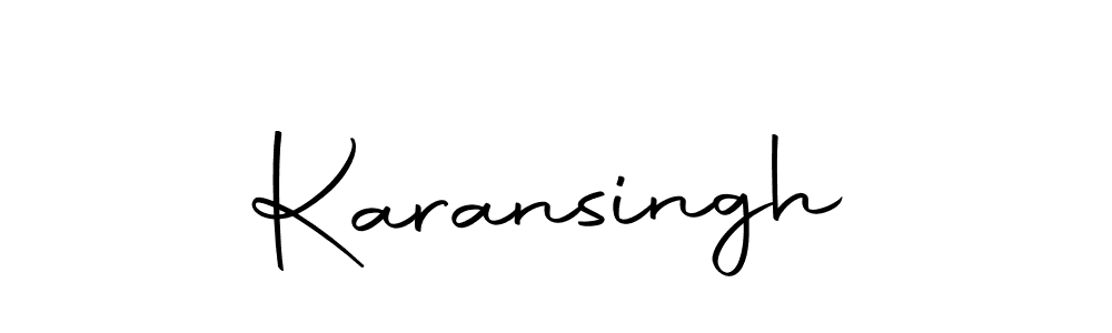 Create a beautiful signature design for name Karansingh. With this signature (Autography-DOLnW) fonts, you can make a handwritten signature for free. Karansingh signature style 10 images and pictures png