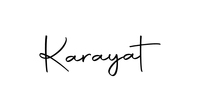 Also we have Karayat name is the best signature style. Create professional handwritten signature collection using Autography-DOLnW autograph style. Karayat signature style 10 images and pictures png