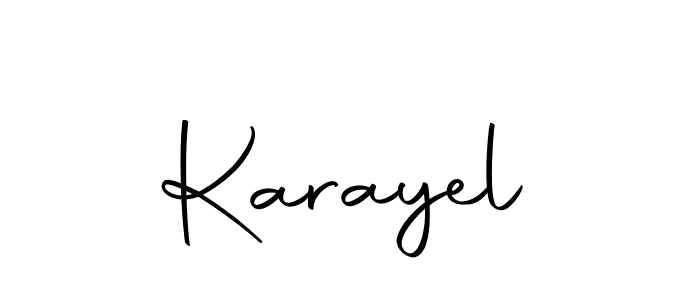Here are the top 10 professional signature styles for the name Karayel. These are the best autograph styles you can use for your name. Karayel signature style 10 images and pictures png