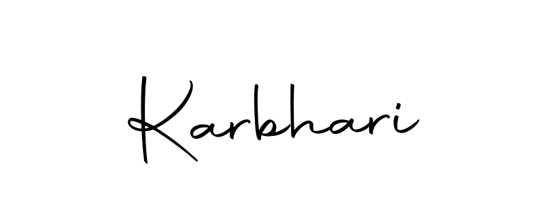 Here are the top 10 professional signature styles for the name Karbhari. These are the best autograph styles you can use for your name. Karbhari signature style 10 images and pictures png