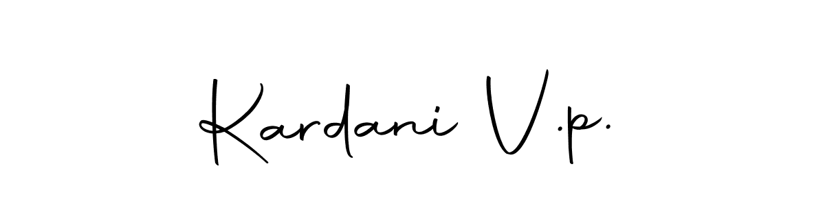 It looks lik you need a new signature style for name Kardani V.p.. Design unique handwritten (Autography-DOLnW) signature with our free signature maker in just a few clicks. Kardani V.p. signature style 10 images and pictures png