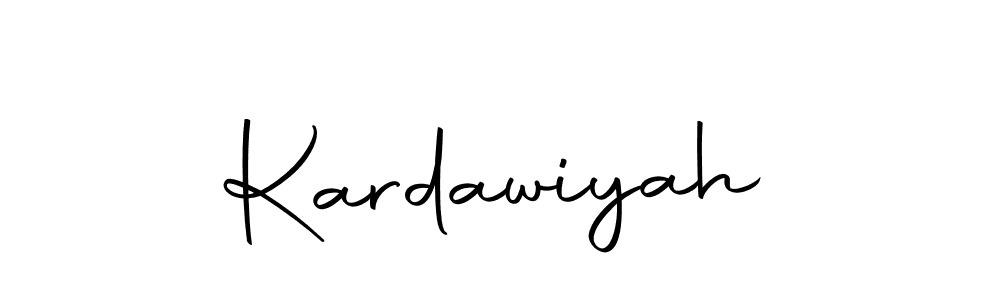 if you are searching for the best signature style for your name Kardawiyah. so please give up your signature search. here we have designed multiple signature styles  using Autography-DOLnW. Kardawiyah signature style 10 images and pictures png