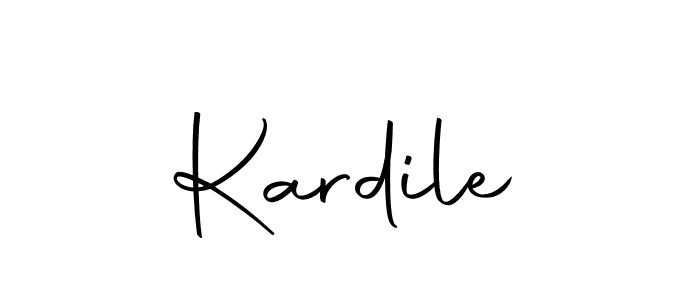 if you are searching for the best signature style for your name Kardile. so please give up your signature search. here we have designed multiple signature styles  using Autography-DOLnW. Kardile signature style 10 images and pictures png