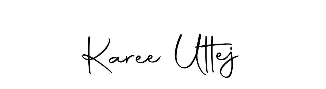 How to Draw Karee Uttej signature style? Autography-DOLnW is a latest design signature styles for name Karee Uttej. Karee Uttej signature style 10 images and pictures png