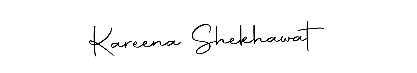 Create a beautiful signature design for name Kareena Shekhawat. With this signature (Autography-DOLnW) fonts, you can make a handwritten signature for free. Kareena Shekhawat signature style 10 images and pictures png