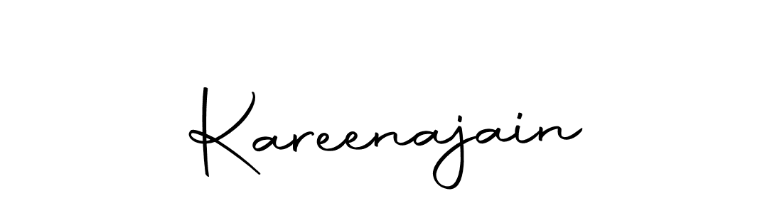 Also we have Kareenajain name is the best signature style. Create professional handwritten signature collection using Autography-DOLnW autograph style. Kareenajain signature style 10 images and pictures png