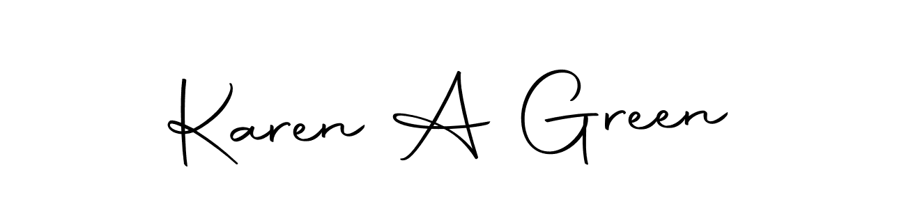 How to Draw Karen A Green signature style? Autography-DOLnW is a latest design signature styles for name Karen A Green. Karen A Green signature style 10 images and pictures png