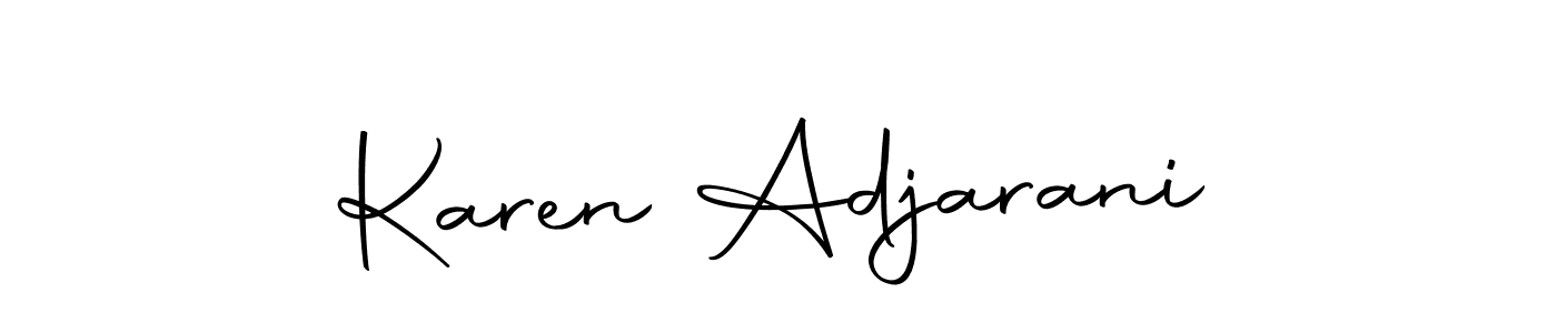 Also You can easily find your signature by using the search form. We will create Karen Adjarani name handwritten signature images for you free of cost using Autography-DOLnW sign style. Karen Adjarani signature style 10 images and pictures png