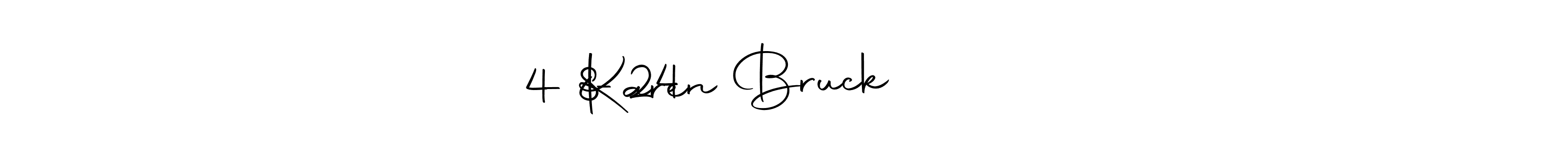 Use a signature maker to create a handwritten signature online. With this signature software, you can design (Autography-DOLnW) your own signature for name Karen Bruck               4-8-24. Karen Bruck               4-8-24 signature style 10 images and pictures png