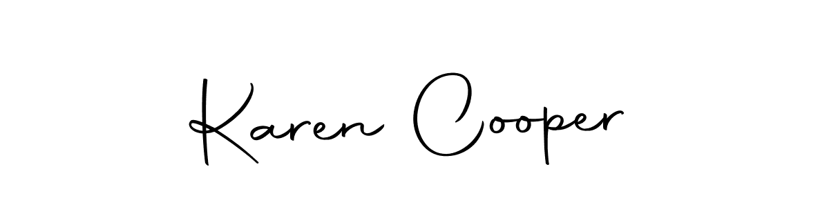 See photos of Karen Cooper official signature by Spectra . Check more albums & portfolios. Read reviews & check more about Autography-DOLnW font. Karen Cooper signature style 10 images and pictures png