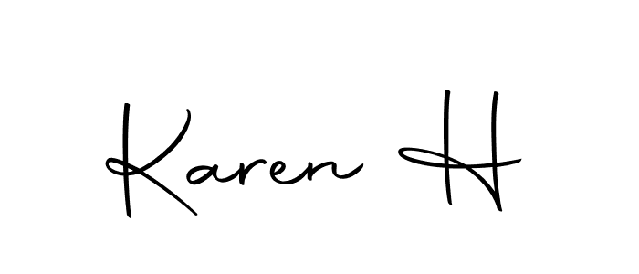 Best and Professional Signature Style for Karen H. Autography-DOLnW Best Signature Style Collection. Karen H signature style 10 images and pictures png