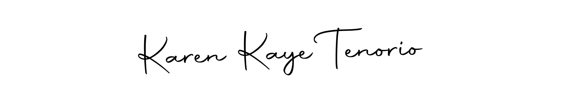 Make a short Karen Kaye Tenorio signature style. Manage your documents anywhere anytime using Autography-DOLnW. Create and add eSignatures, submit forms, share and send files easily. Karen Kaye Tenorio signature style 10 images and pictures png
