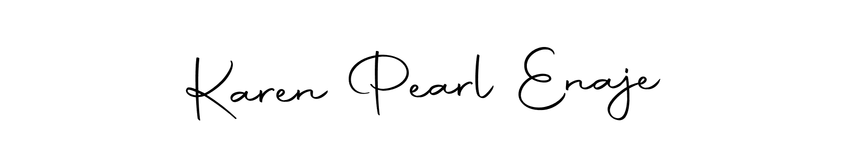 You can use this online signature creator to create a handwritten signature for the name Karen Pearl Enaje. This is the best online autograph maker. Karen Pearl Enaje signature style 10 images and pictures png
