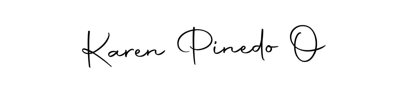 Also we have Karen Pinedo O name is the best signature style. Create professional handwritten signature collection using Autography-DOLnW autograph style. Karen Pinedo O signature style 10 images and pictures png