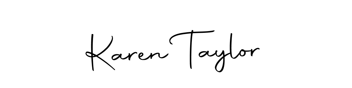 It looks lik you need a new signature style for name Karen Taylor. Design unique handwritten (Autography-DOLnW) signature with our free signature maker in just a few clicks. Karen Taylor signature style 10 images and pictures png