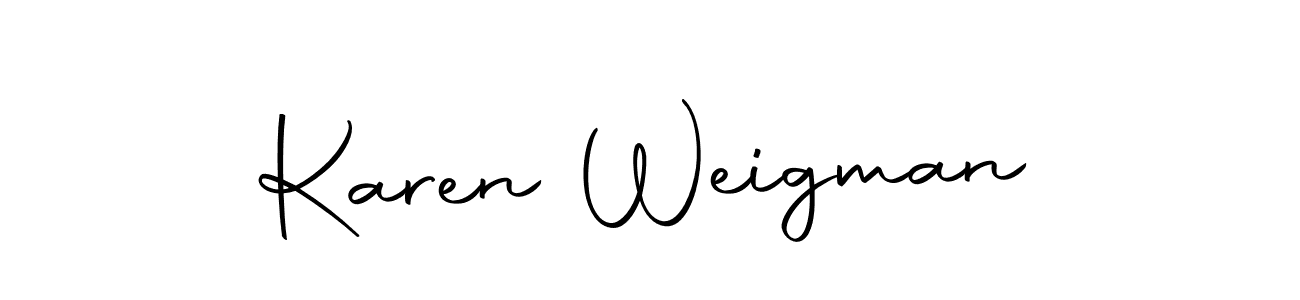 The best way (Autography-DOLnW) to make a short signature is to pick only two or three words in your name. The name Karen Weigman include a total of six letters. For converting this name. Karen Weigman signature style 10 images and pictures png