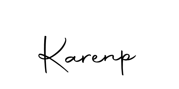 Here are the top 10 professional signature styles for the name Karenp. These are the best autograph styles you can use for your name. Karenp signature style 10 images and pictures png
