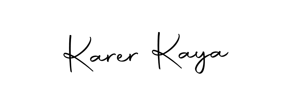 Similarly Autography-DOLnW is the best handwritten signature design. Signature creator online .You can use it as an online autograph creator for name Karer Kaya. Karer Kaya signature style 10 images and pictures png