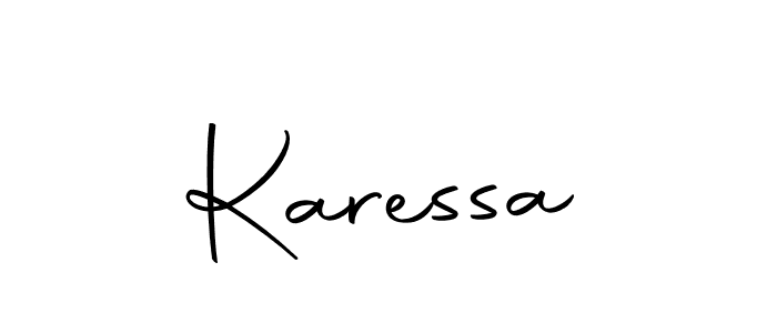 Create a beautiful signature design for name Karessa. With this signature (Autography-DOLnW) fonts, you can make a handwritten signature for free. Karessa signature style 10 images and pictures png