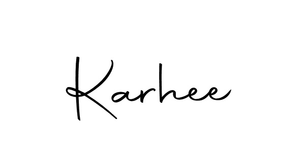 Here are the top 10 professional signature styles for the name Karhee. These are the best autograph styles you can use for your name. Karhee signature style 10 images and pictures png
