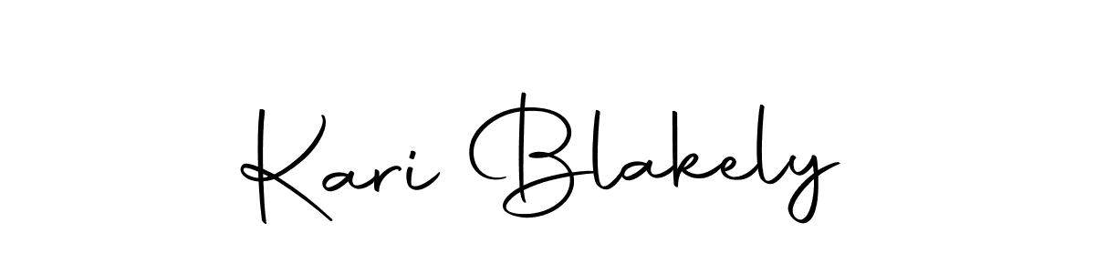 Here are the top 10 professional signature styles for the name Kari Blakely. These are the best autograph styles you can use for your name. Kari Blakely signature style 10 images and pictures png