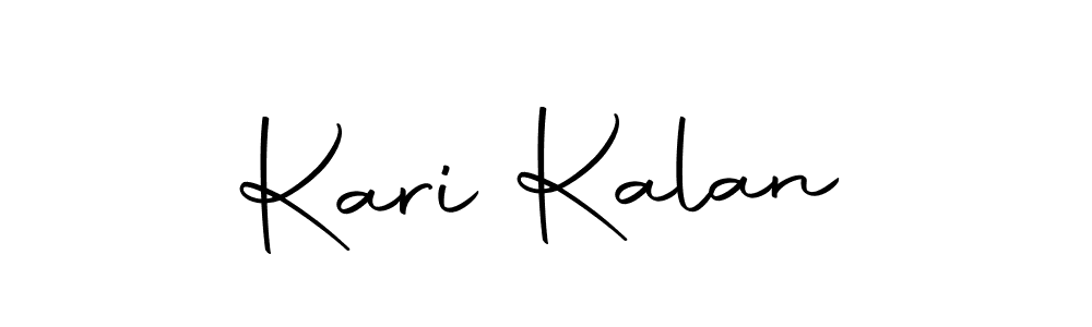 Use a signature maker to create a handwritten signature online. With this signature software, you can design (Autography-DOLnW) your own signature for name Kari Kalan. Kari Kalan signature style 10 images and pictures png