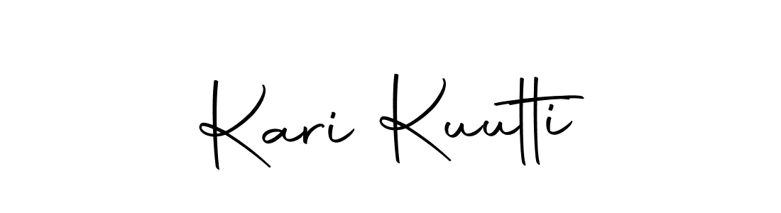 Use a signature maker to create a handwritten signature online. With this signature software, you can design (Autography-DOLnW) your own signature for name Kari Kuutti. Kari Kuutti signature style 10 images and pictures png
