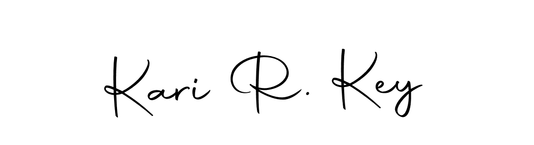 Design your own signature with our free online signature maker. With this signature software, you can create a handwritten (Autography-DOLnW) signature for name Kari R. Key. Kari R. Key signature style 10 images and pictures png