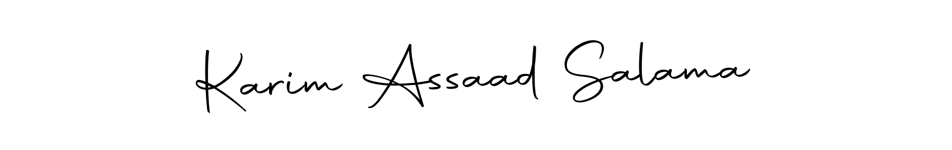 Here are the top 10 professional signature styles for the name Karim Assaad Salama. These are the best autograph styles you can use for your name. Karim Assaad Salama signature style 10 images and pictures png