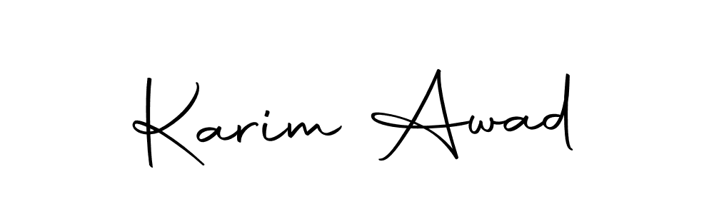 Make a beautiful signature design for name Karim Awad. Use this online signature maker to create a handwritten signature for free. Karim Awad signature style 10 images and pictures png