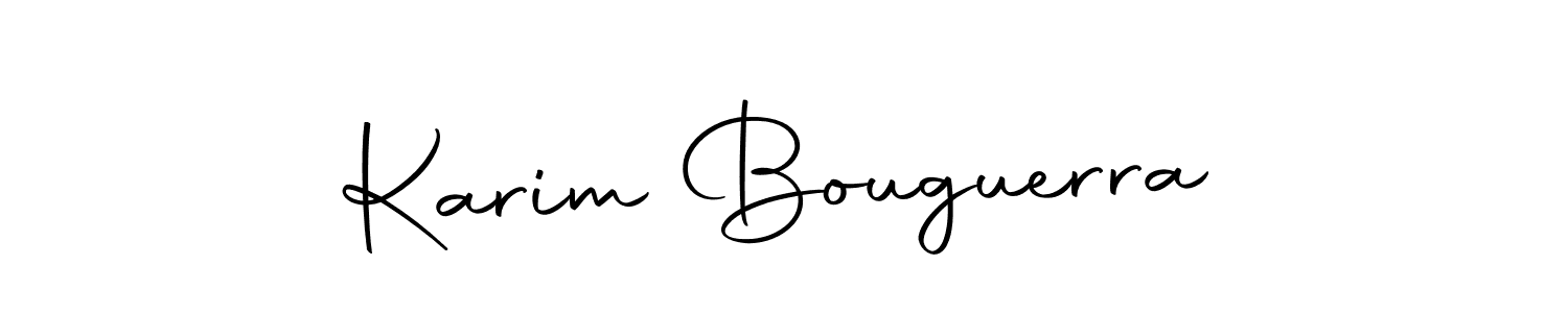 You should practise on your own different ways (Autography-DOLnW) to write your name (Karim Bouguerra) in signature. don't let someone else do it for you. Karim Bouguerra signature style 10 images and pictures png