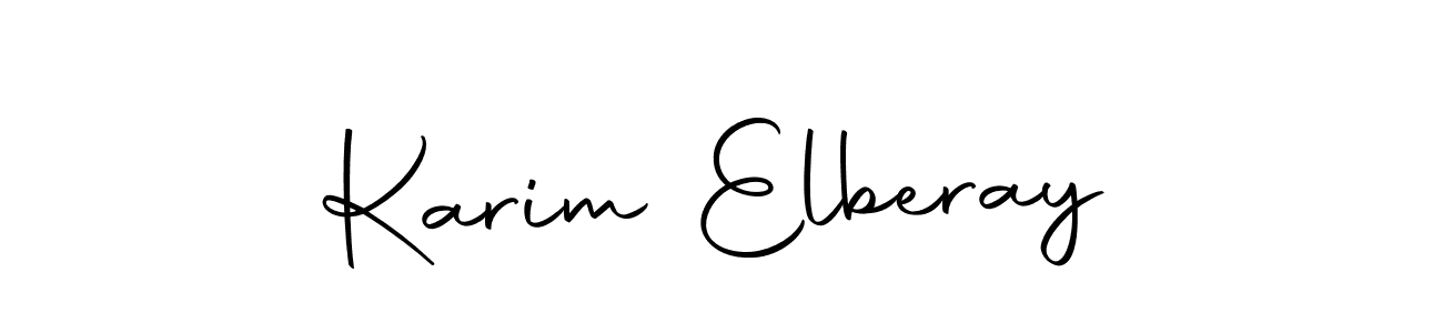 Make a beautiful signature design for name Karim Elberay. With this signature (Autography-DOLnW) style, you can create a handwritten signature for free. Karim Elberay signature style 10 images and pictures png