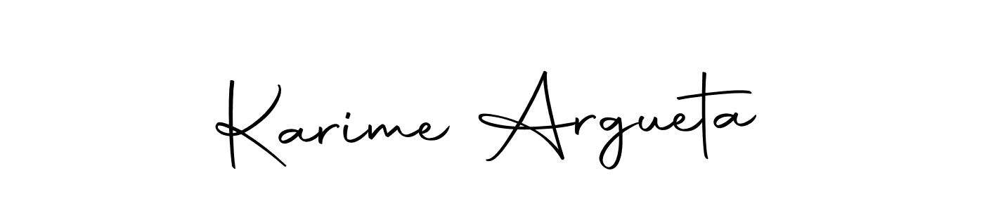 Autography-DOLnW is a professional signature style that is perfect for those who want to add a touch of class to their signature. It is also a great choice for those who want to make their signature more unique. Get Karime Argueta name to fancy signature for free. Karime Argueta signature style 10 images and pictures png