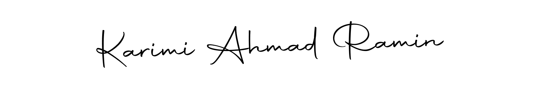 You should practise on your own different ways (Autography-DOLnW) to write your name (Karimi Ahmad Ramin) in signature. don't let someone else do it for you. Karimi Ahmad Ramin signature style 10 images and pictures png