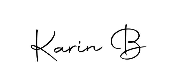 Check out images of Autograph of Karin B name. Actor Karin B Signature Style. Autography-DOLnW is a professional sign style online. Karin B signature style 10 images and pictures png