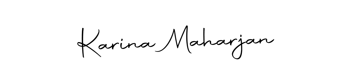 How to make Karina Maharjan signature? Autography-DOLnW is a professional autograph style. Create handwritten signature for Karina Maharjan name. Karina Maharjan signature style 10 images and pictures png