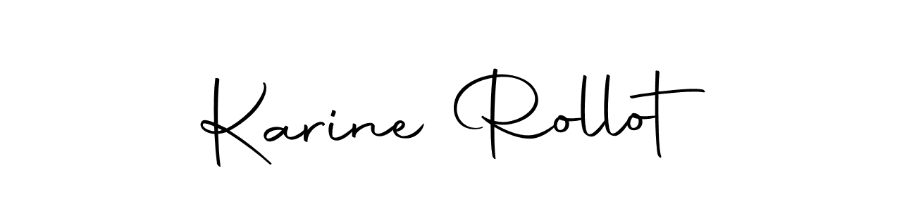 Here are the top 10 professional signature styles for the name Karine Rollot. These are the best autograph styles you can use for your name. Karine Rollot signature style 10 images and pictures png