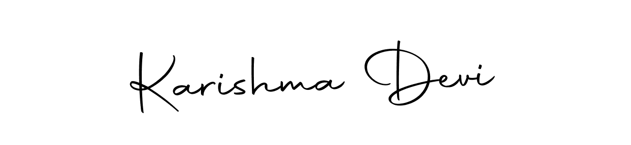 Use a signature maker to create a handwritten signature online. With this signature software, you can design (Autography-DOLnW) your own signature for name Karishma Devi. Karishma Devi signature style 10 images and pictures png