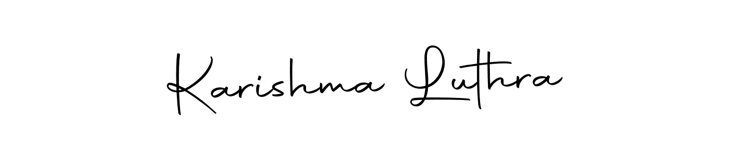 This is the best signature style for the Karishma Luthra name. Also you like these signature font (Autography-DOLnW). Mix name signature. Karishma Luthra signature style 10 images and pictures png