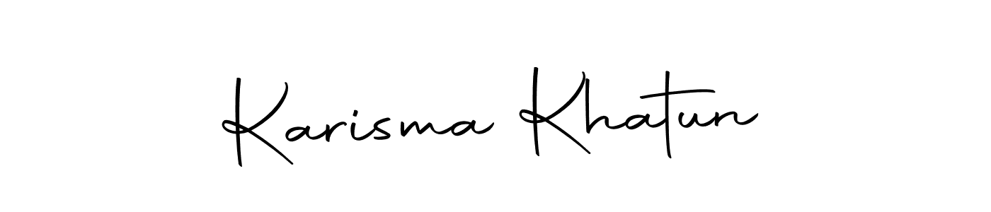 Karisma Khatun stylish signature style. Best Handwritten Sign (Autography-DOLnW) for my name. Handwritten Signature Collection Ideas for my name Karisma Khatun. Karisma Khatun signature style 10 images and pictures png