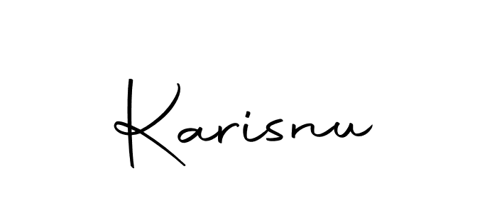 if you are searching for the best signature style for your name Karisnu. so please give up your signature search. here we have designed multiple signature styles  using Autography-DOLnW. Karisnu signature style 10 images and pictures png