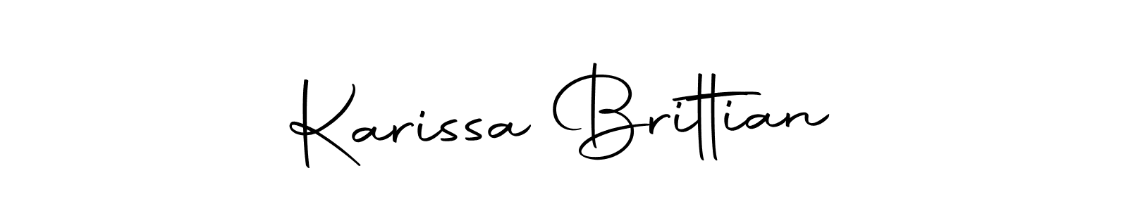 Also we have Karissa Brittian name is the best signature style. Create professional handwritten signature collection using Autography-DOLnW autograph style. Karissa Brittian signature style 10 images and pictures png